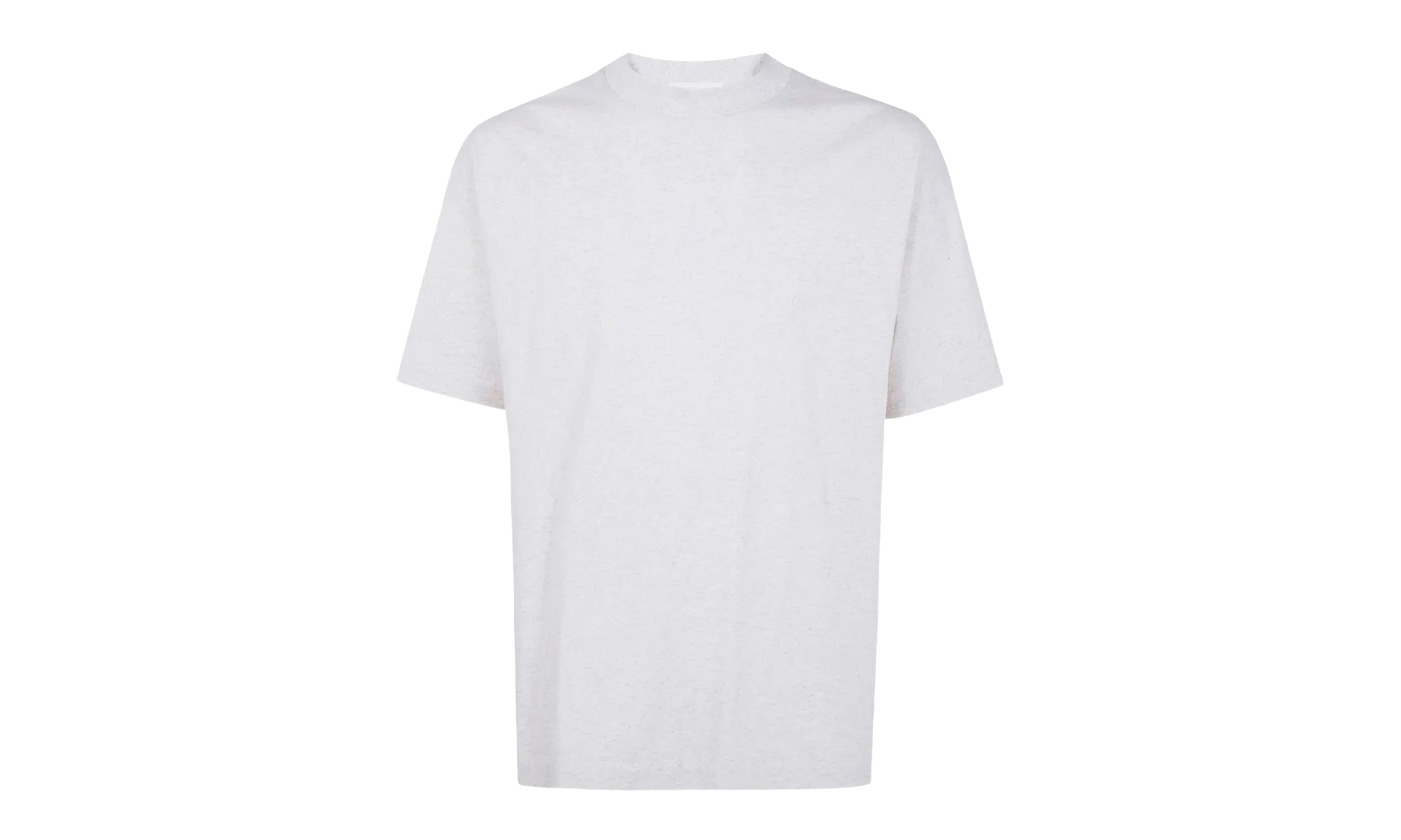 Embroidered Classic Short Sleeve Tee "Oatmeal Heather" 125HO254192F