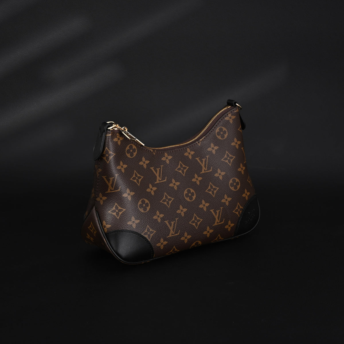 Louis Vuitton Boulogne Monogram Canvas Shoulder Bag ¨C Classic Brown (M45831)
