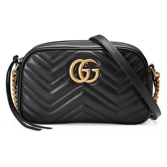 Gucci GG Marmont small matelass¨¦ shoulder bag