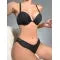 Women's Push-Up Lingerie Set â€?Backless Front-Closure Bra
