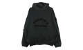 Nylon Fleece Hoodie "Jet Black" 202SP244314F