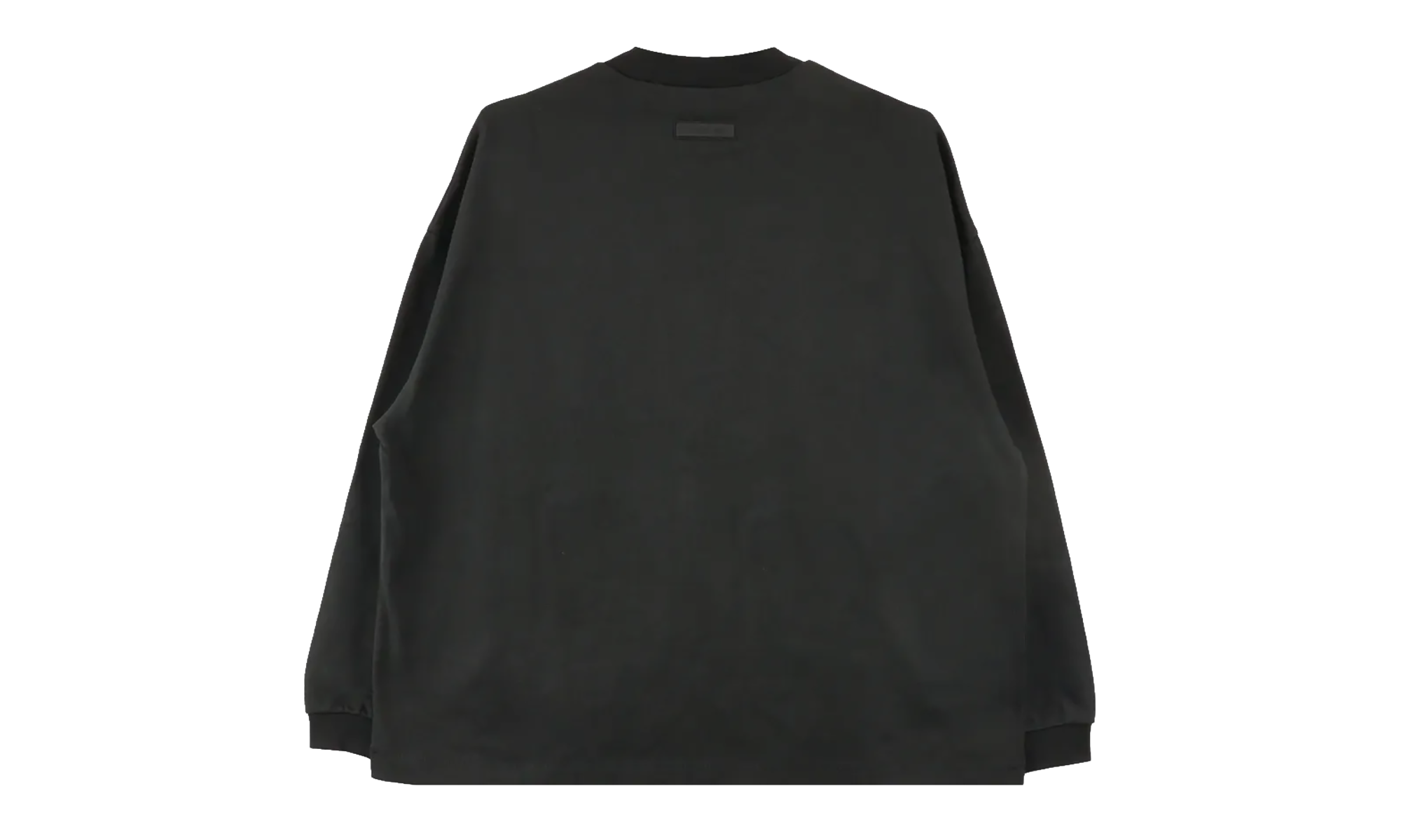 Heavy Jersey Long Sleeve Tee Shirt "Jet Black" 125SP242014F