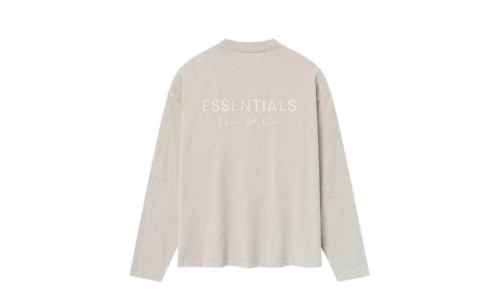 CLASSIC FIT LS TEE "HEATHER STONE" 125SP254202F