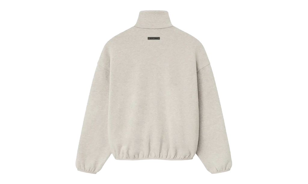 MODERN FIT FLEECE TRACK JACKET "HEATHER STONE/CLOUD WHITE" 202SP256892F