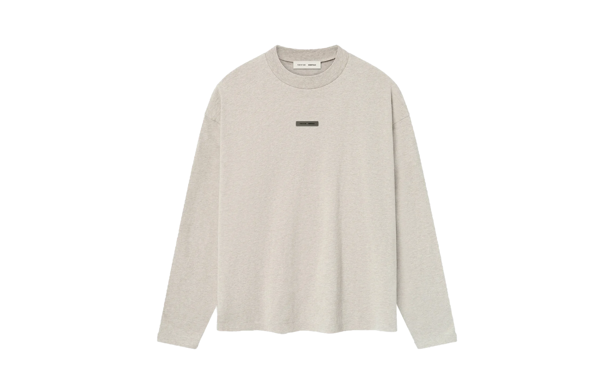 CLASSIC FIT LS TEE "HEATHER STONE" 125SP254202F