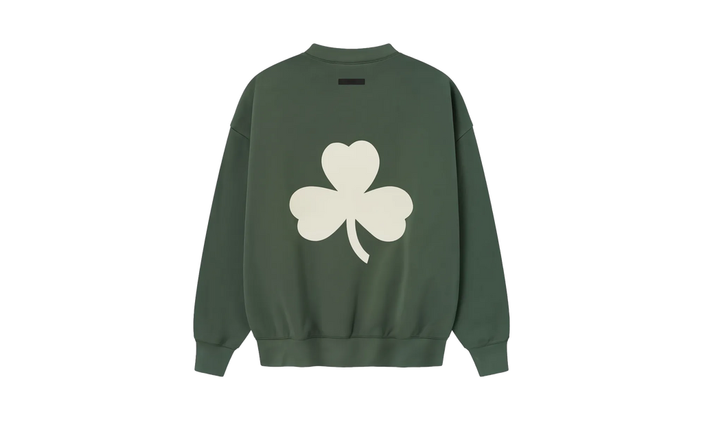 CELTICS SPORTS FIT CREWNECK SWEATSHIRT "BALSAM GREEN" 192NB256507F