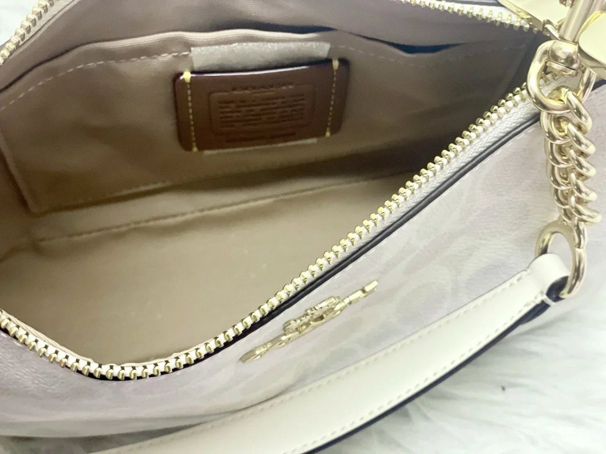 COACH Women¡¯s Teri Shoulder Bag Signature Canvas