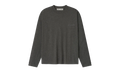 Embroidered Classic Fit Long-Sleeve "Charcoal Heather" 125HO254201F