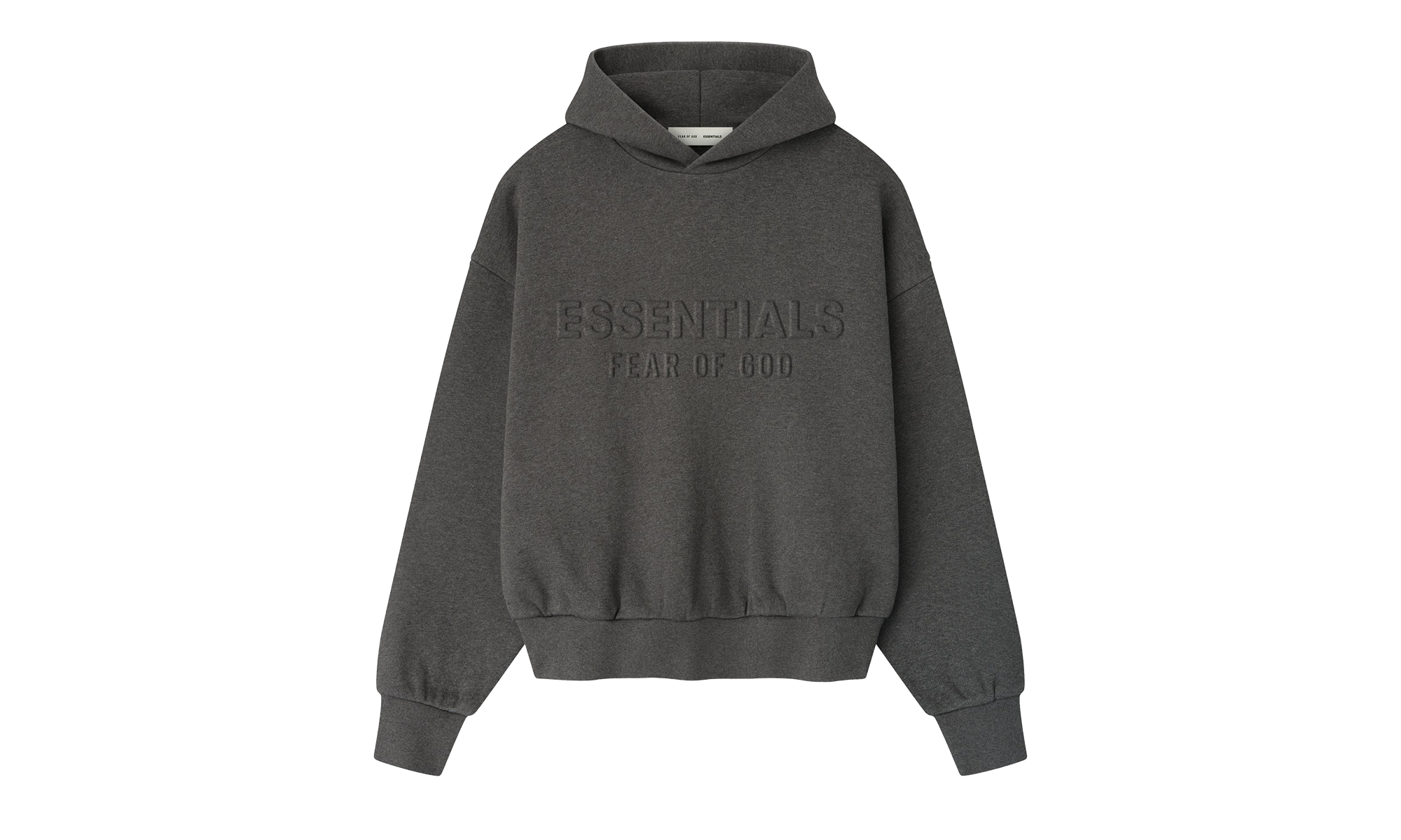 CLASSIC HOODIE "CHARCOAL HEATHER" 192HO256211F