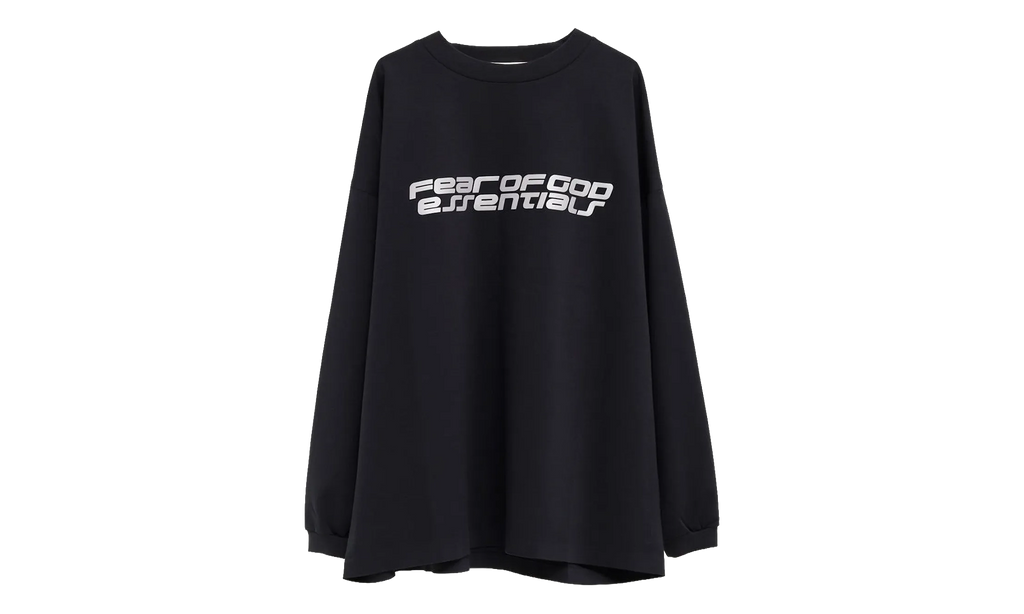 Ponte 90's Reflective Long Sleeve Tee "Vintage Black" 125HO254541F